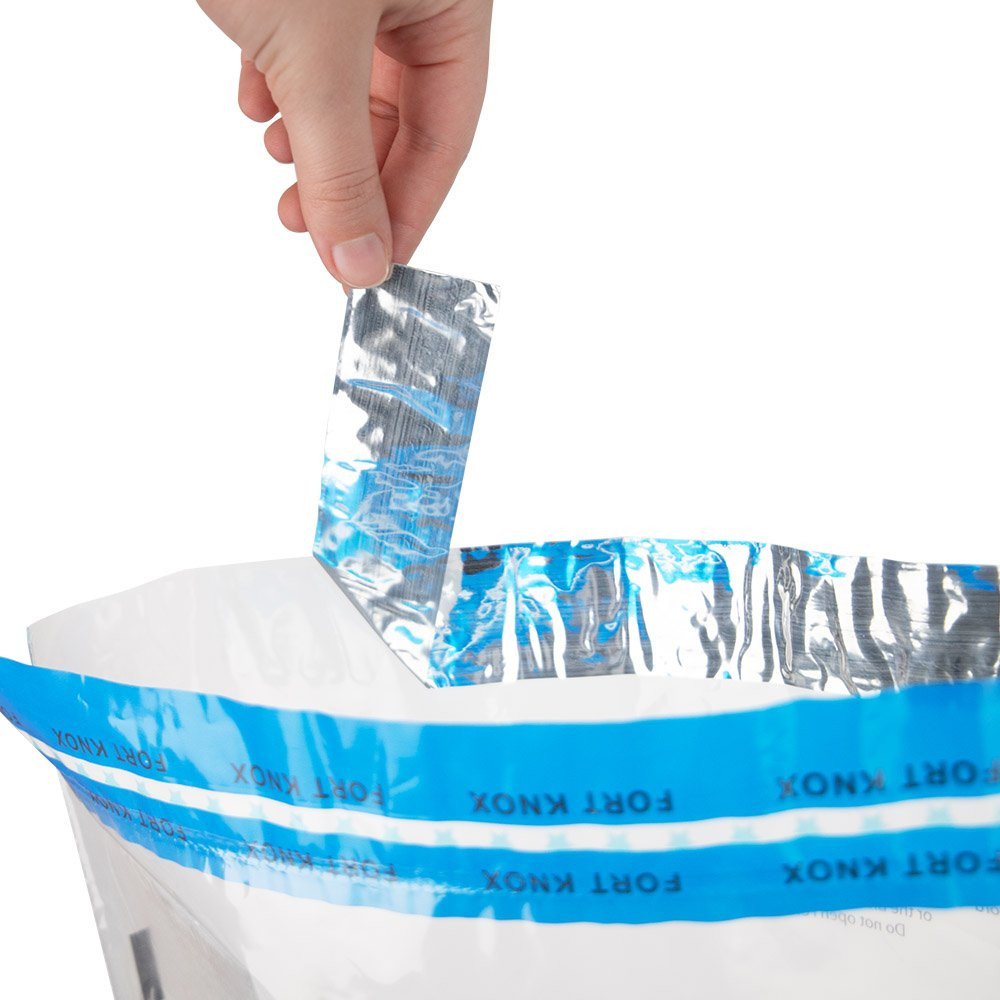 19W x 24H 12 Bundle Ultima Blue® Money Bags - G Bag Shown In Use