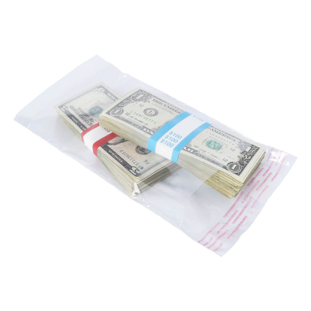 5.5W x 9.75H Self-Sealing Gusseted Storage Bag w/ 2.5 Gusset