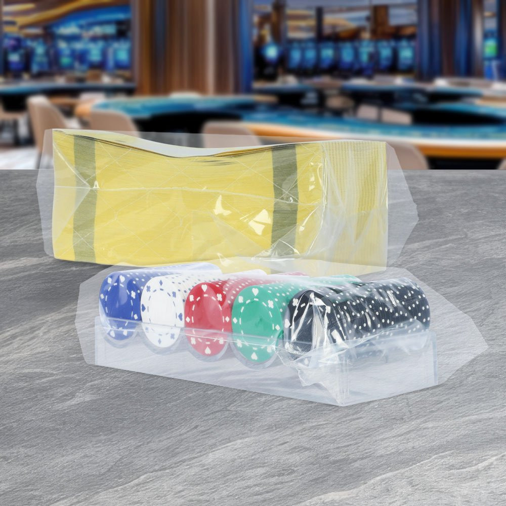 5.5W x 9.75H Self-Sealing Gusseted Storage Bag w/ 2.5 Gusset Shown in Use