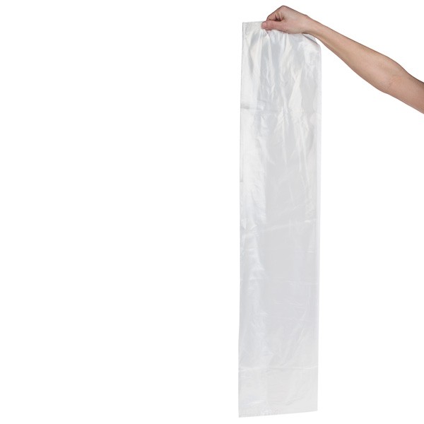 16W x 36H x 14D - Clear Trash Can Liner - 25 Gallon - Case of 250