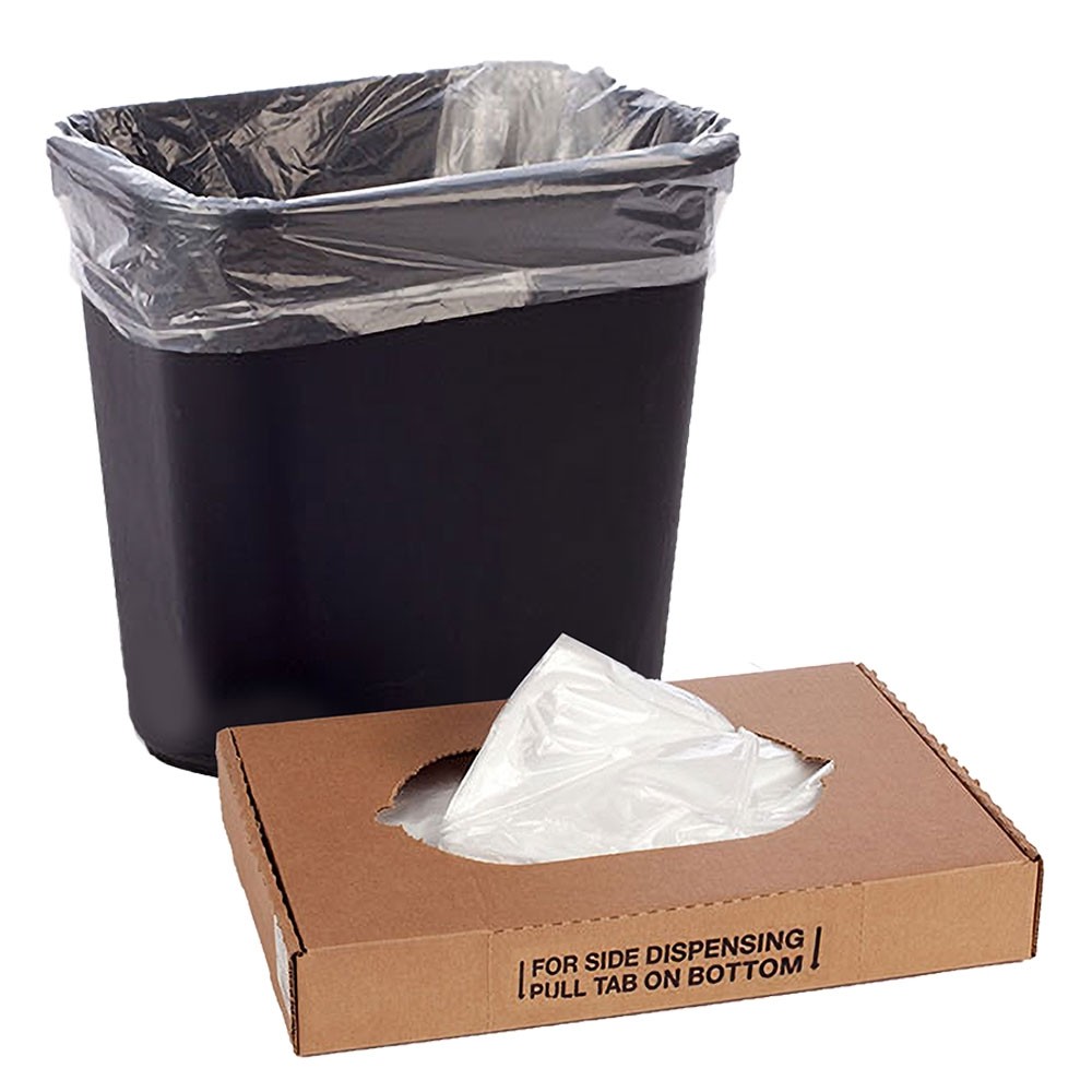 16W x 32H x 10D- Clear Trash Can Liner