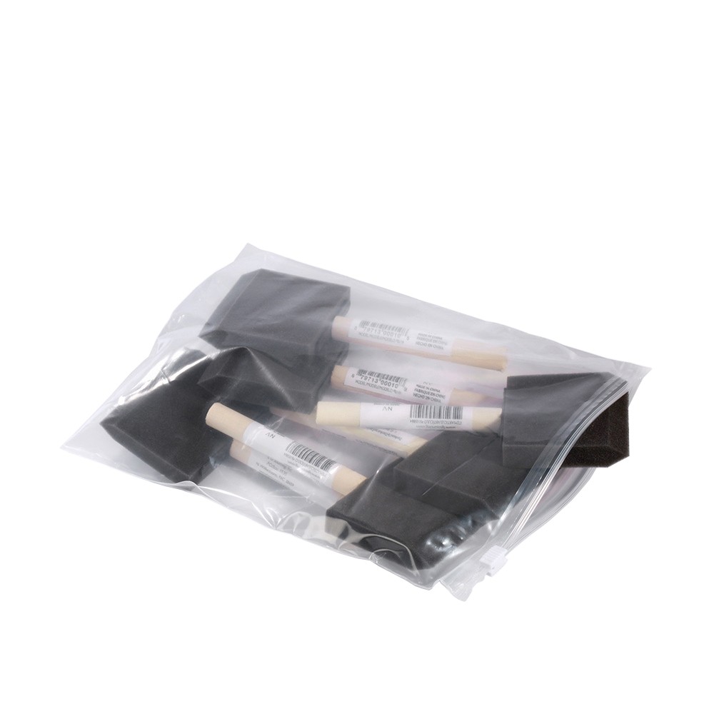 16x16x003 Clear Slide Top Reclosable Bags - Box of 250
