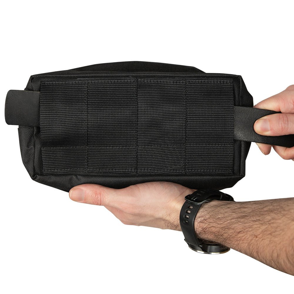 8W x 4-1/4H x 4D Casino Attendant Standard Belt Bag Displaying Belt Loops