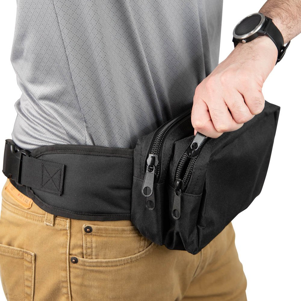 9W x 5H x 4D Casino Attendant Adjustable Belt Bag lifestyle