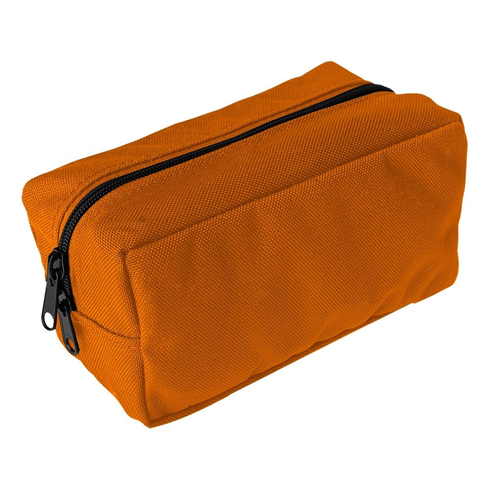 1-Color Imprinted 1000 Denier Nylon Standard Casino Belt Bag - 8W x 4-1/4H x 4D  - orange