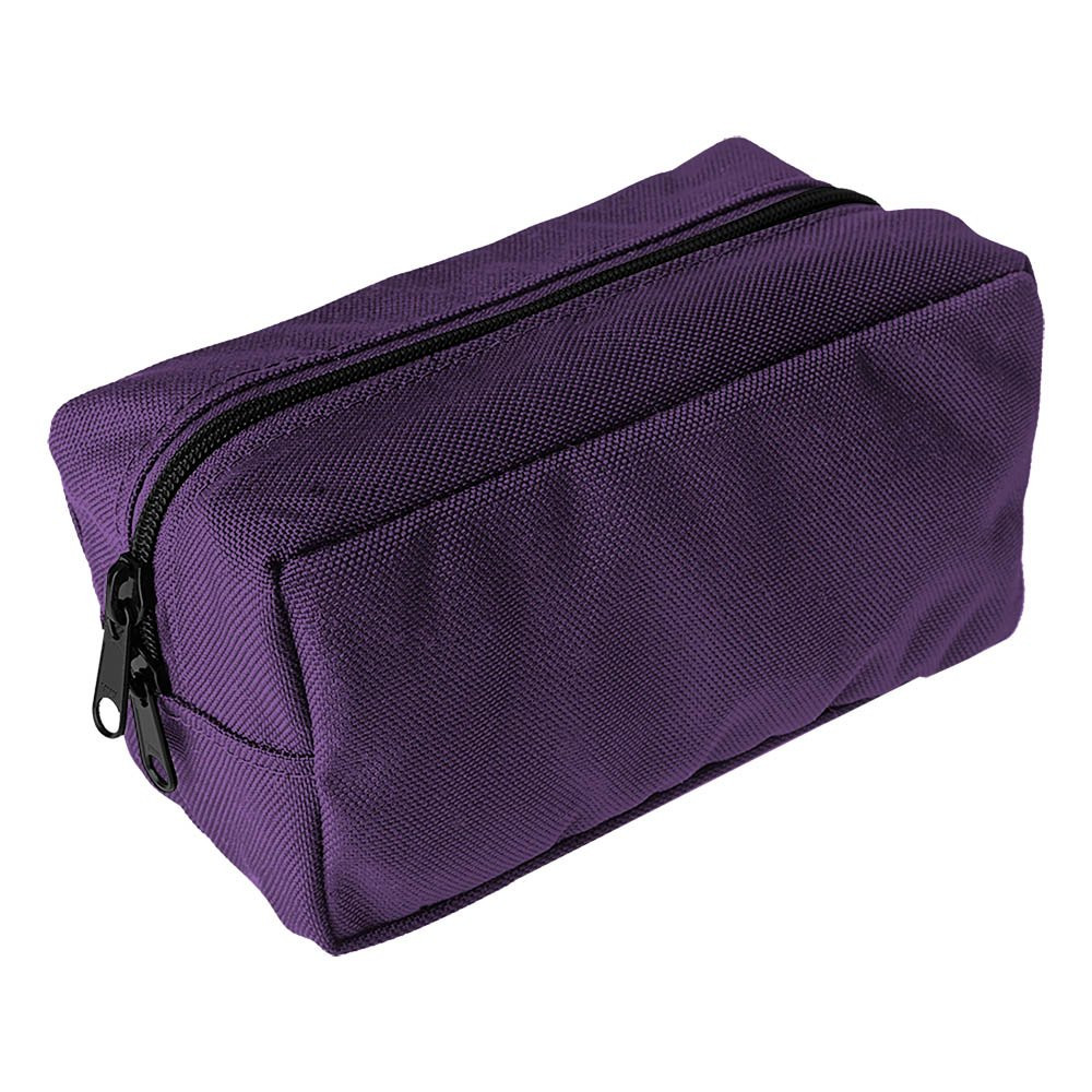 1-Color Imprinted 1000 Denier Nylon Standard Casino Belt Bag - 8W x 4-1/4H x 4D - purple