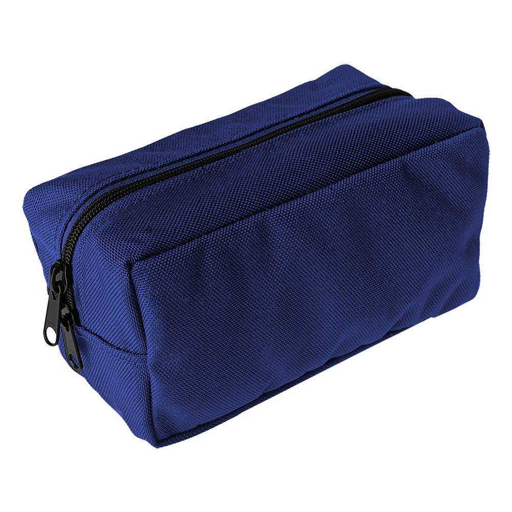 1-Color Imprinted 1000 Denier Nylon Standard Casino Belt Bag - 8W x 4-1/4H x 4D - navy blue