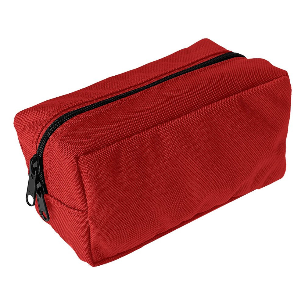1-Color Imprinted 1000 Denier Nylon Standard Casino Belt Bag - 8W x 4-1/4H x 4D  - red