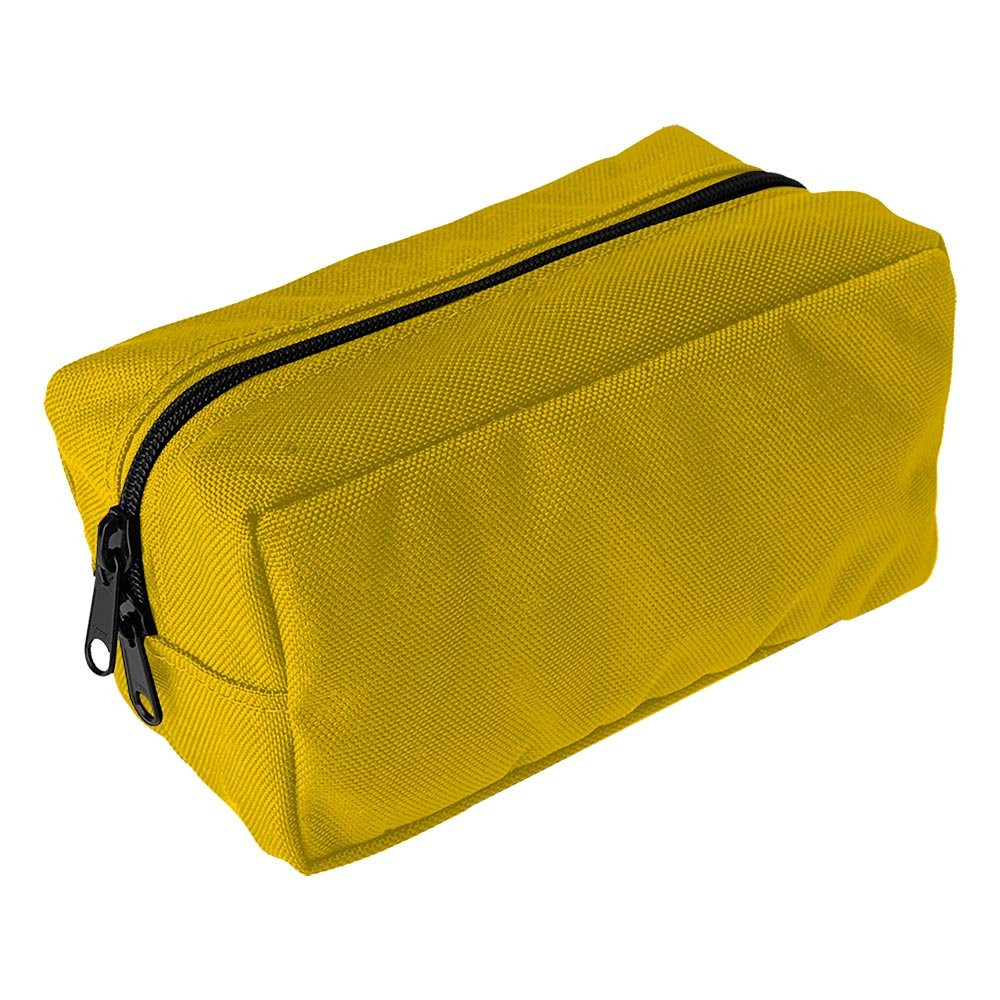 1-Color Imprinted 1000 Denier Nylon Standard Casino Belt Bag - 8W x 4-1/4H x 4D  - yellow
