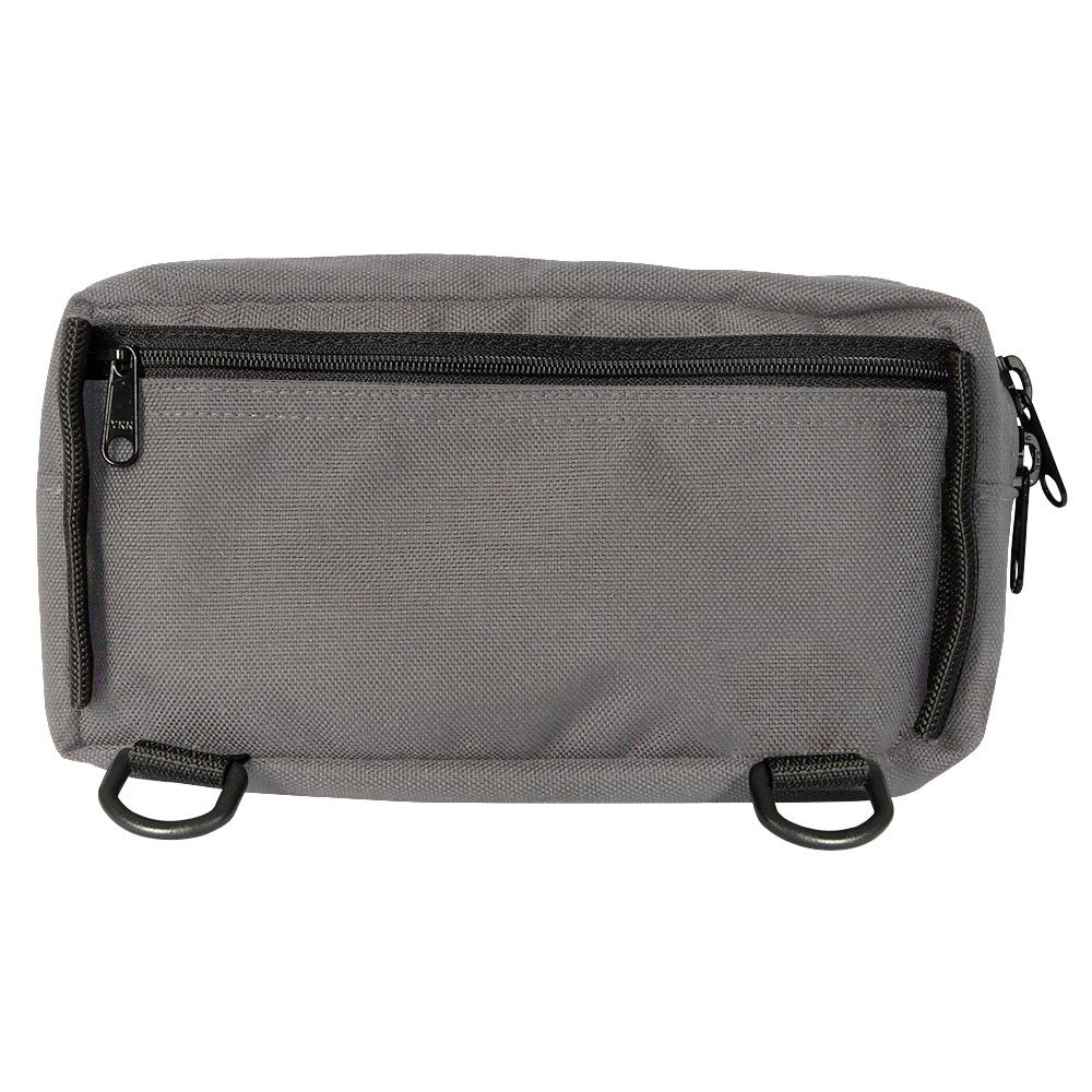 9W x 5H x 4D Casino Attendant Adjustable Belt Bag Show In Gray