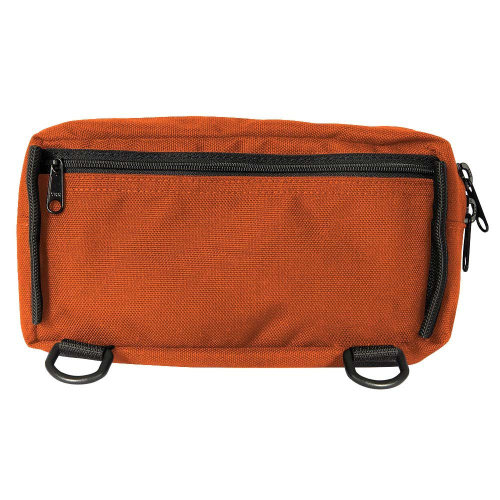 9W x 5H x 4D Casino Attendant Adjustable Belt Bag Show In Orange
