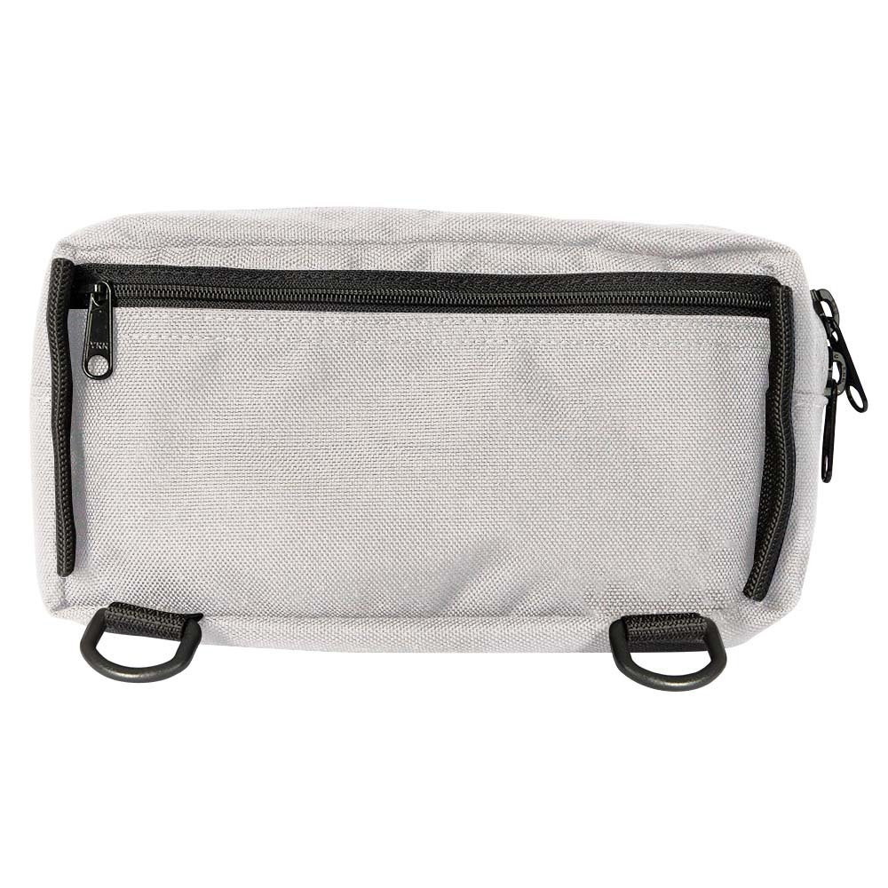 9W x 5H x 4D Casino Attendant Adjustable Belt Bag Show In White