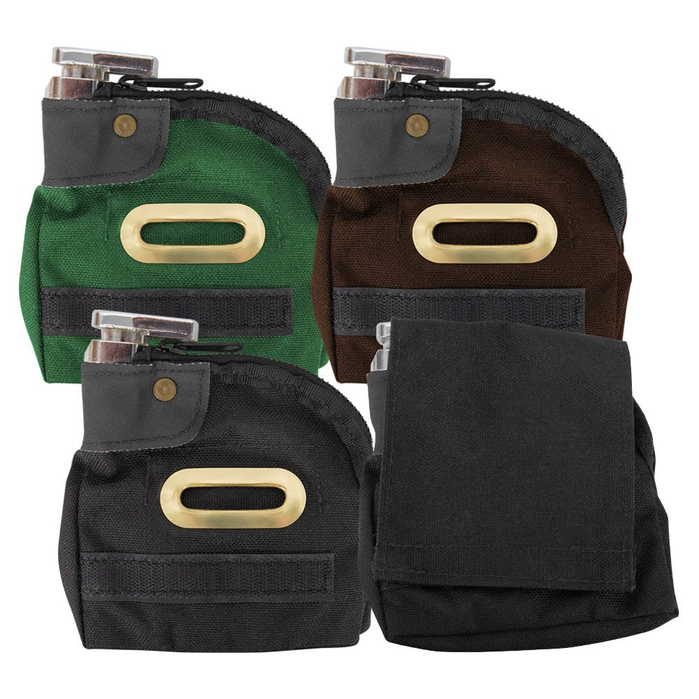 1000 Denier Nylon Security Tip Bag - 5W x 5H - Black - Keyed Alike hero