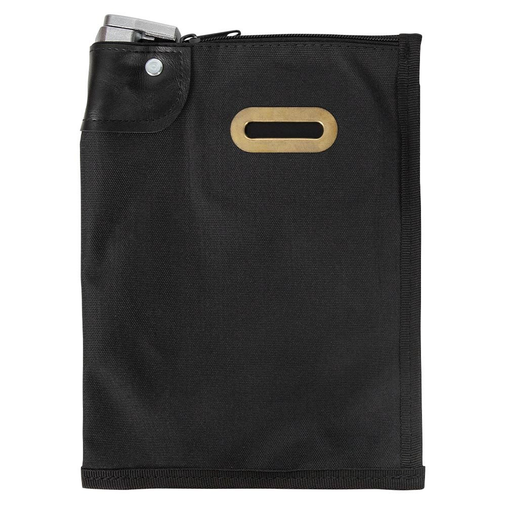 1000D Nylon Security Tip Bag w/ Belt Loop - 7W x 9H front