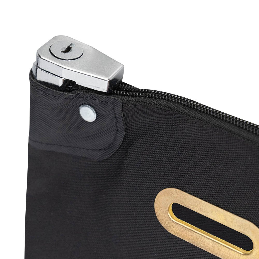  7W x 9H Locking Casino or Server Belt Bag with Adjustable Belt lock