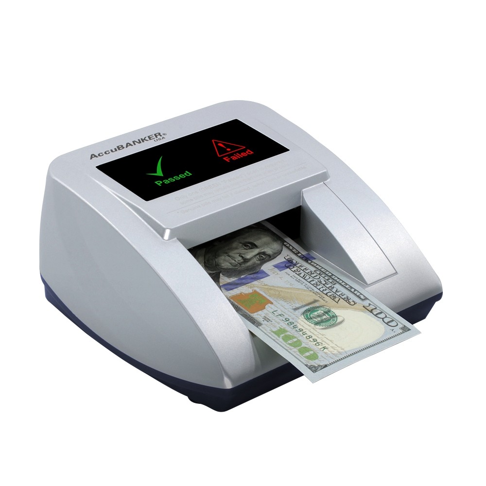 AccuBANKER® D470 QuadScan Counterfeit Detector - with no battery