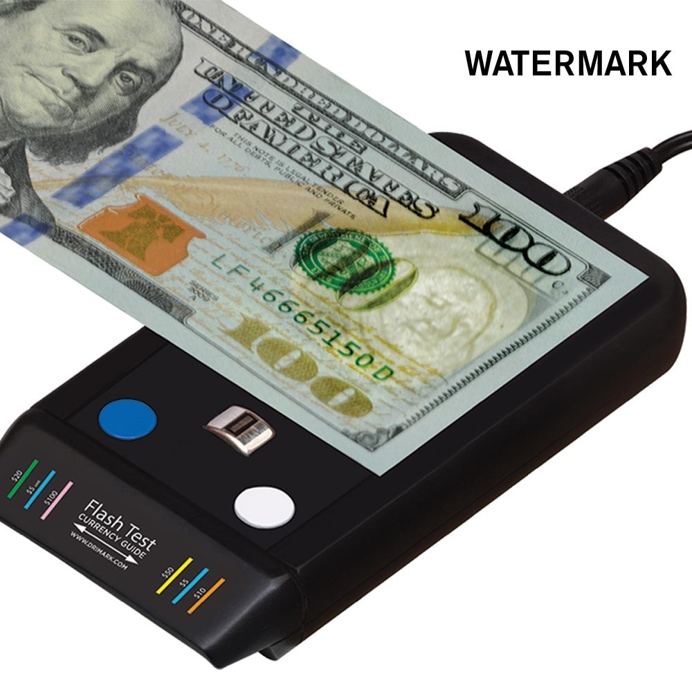 FlashTest Counterfeit Detector Watermark Detector