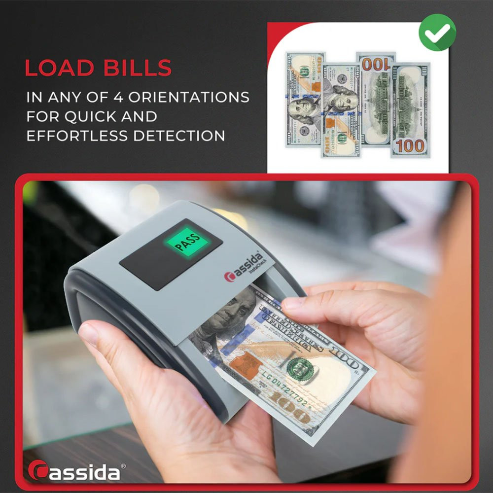 Cassida InstaCheck counterfeit detector - loading