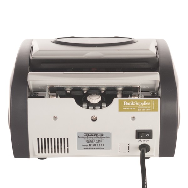 Semacon S-1025 Currency Counter, Canadian Model
