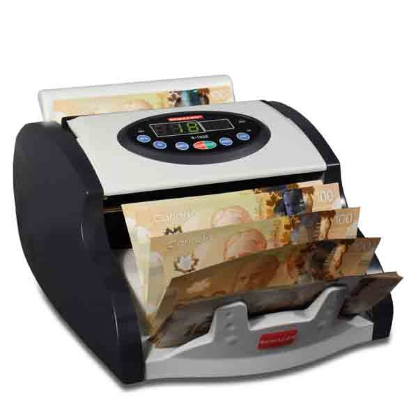 Semacon S-1025 Currency Counter, Canadian Model