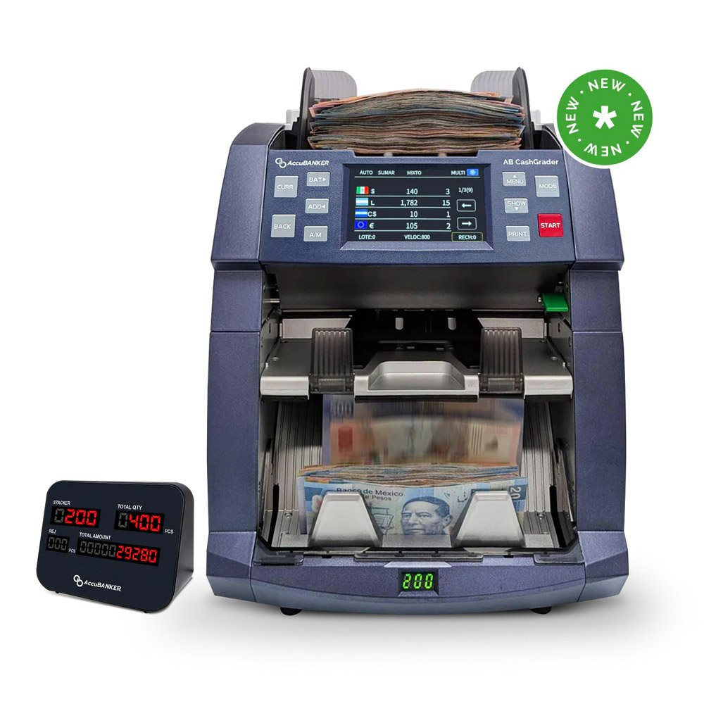 AccuBANKER® AB8000 CashGrader 