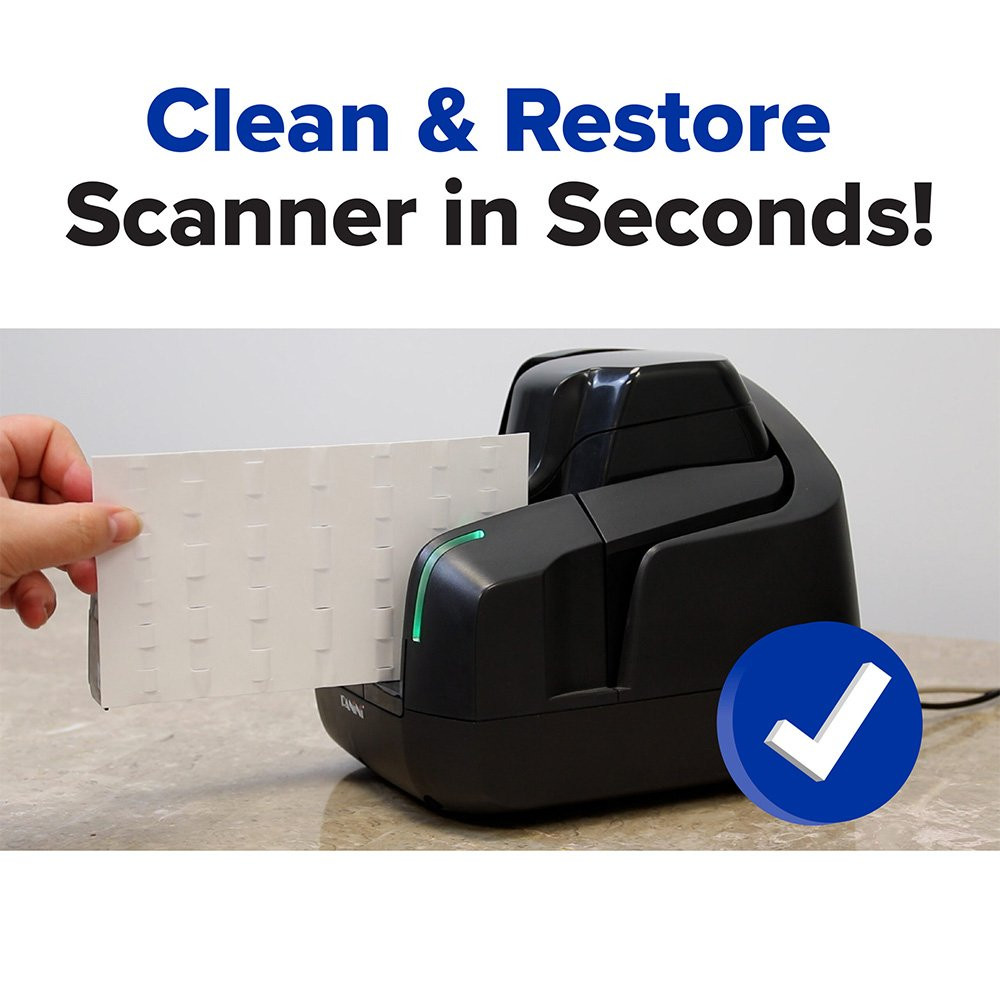 Panini Check Scanner Cleaning Card with Waffletechnology®