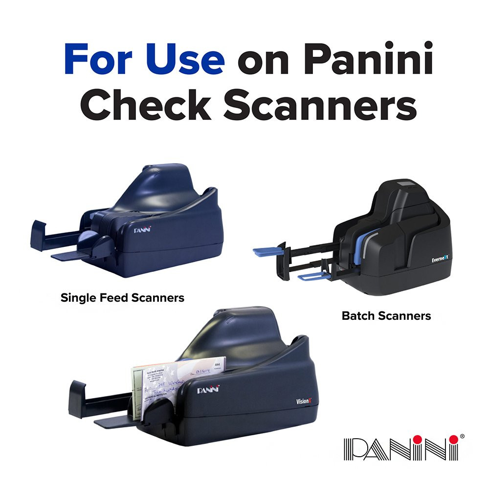 Panini Check Scanner Cleaning Card with Waffletechnology®