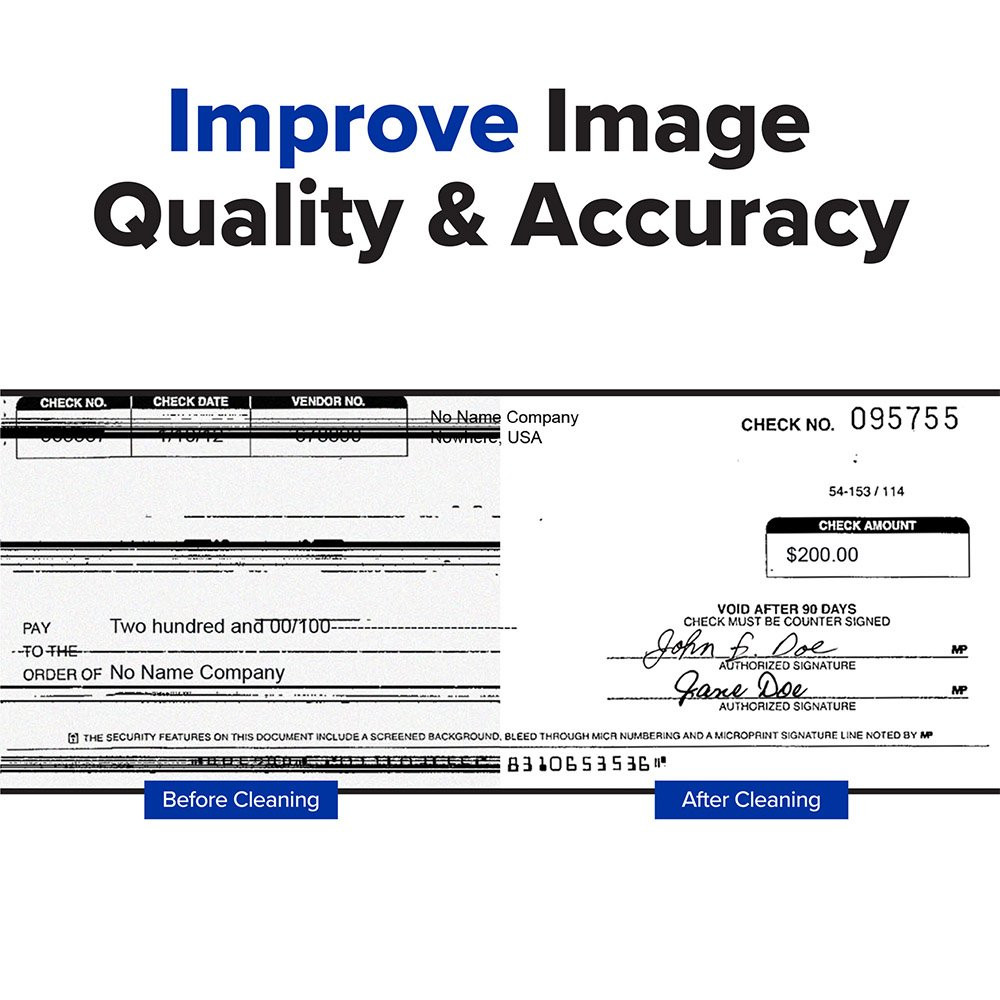Panini Check Scanner Cleaning Card with Waffletechnology®