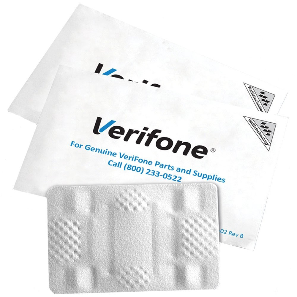 Verifone® Card Terminal Cleaning Card with Waffletechnology
