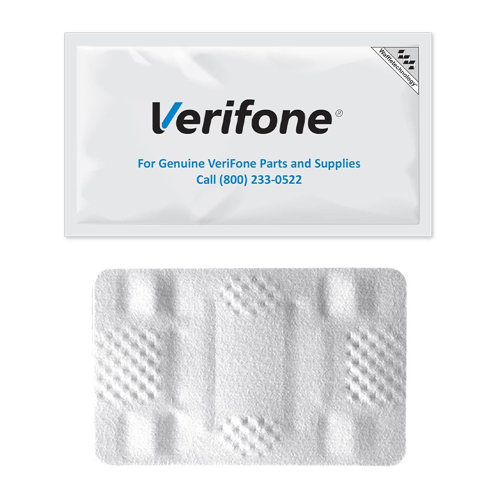 Verifone® Card Terminal Cleaning Card with Waffletechnology®