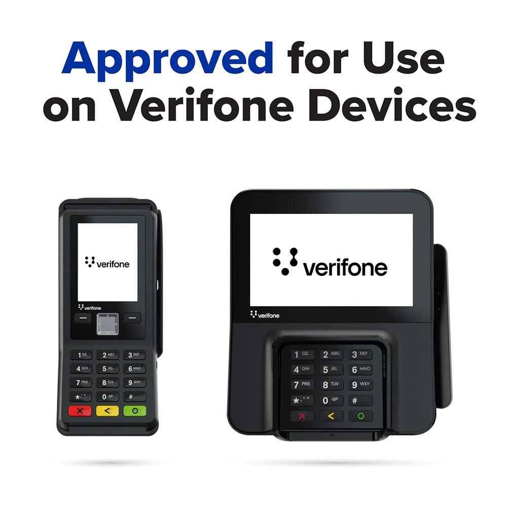 Verifone® Card Terminal Cleaning Card with Waffletechnology®