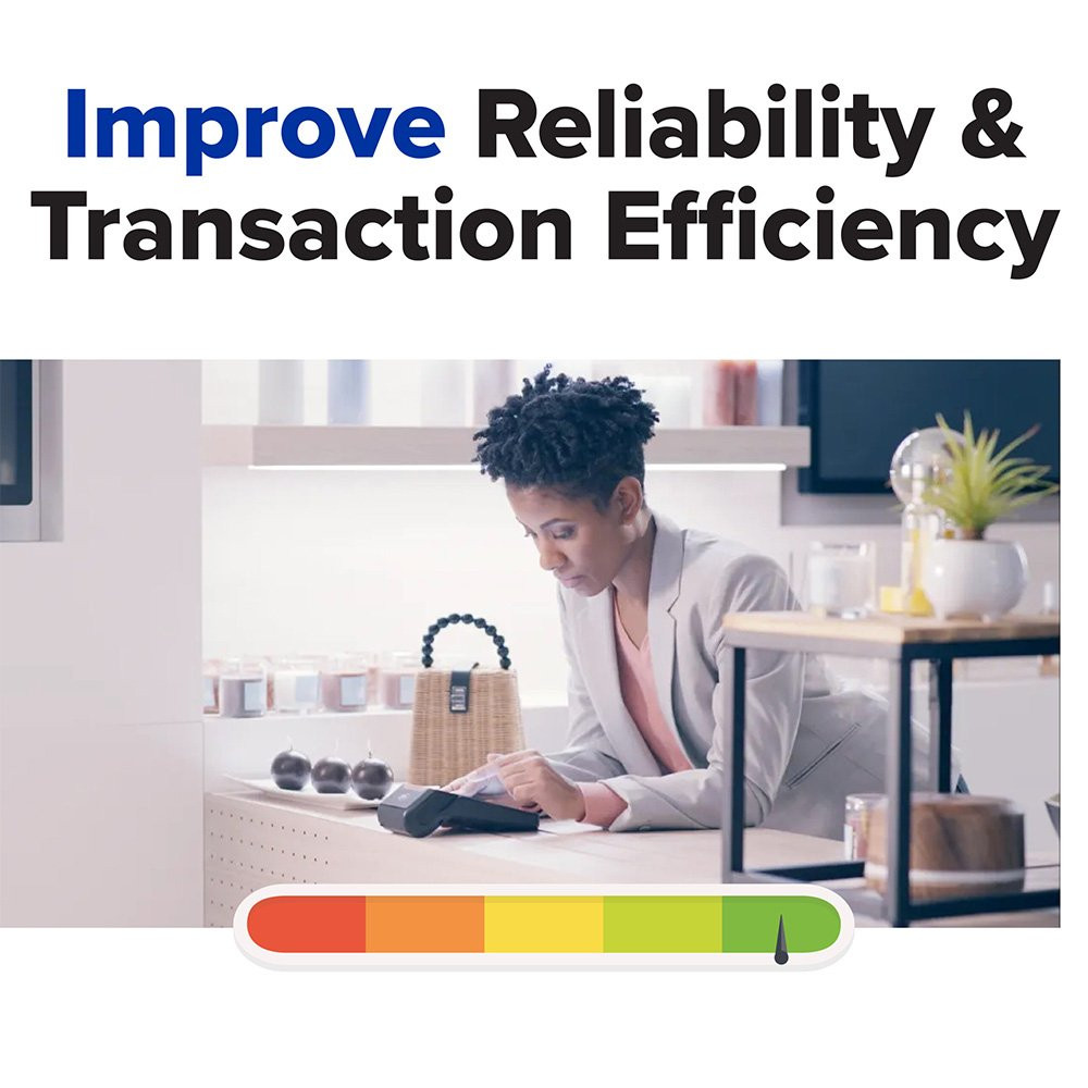 Ingenico Card Terminal Cleaning Card with Waffletechnology® 