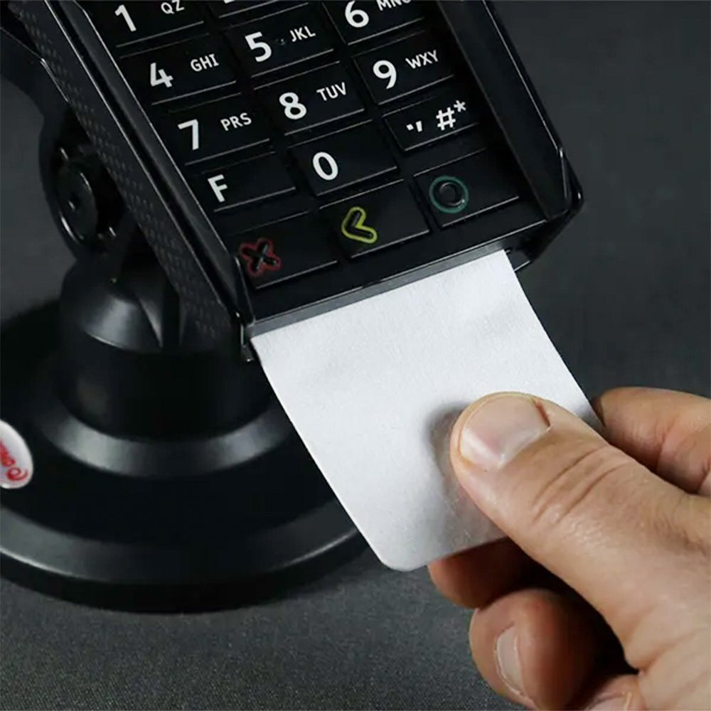 Ingenico Card Terminal Cleaning Card with Waffletechnology® 