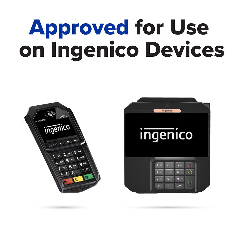 Ingenico Card Terminal Cleaning Card with Waffletechnology® 