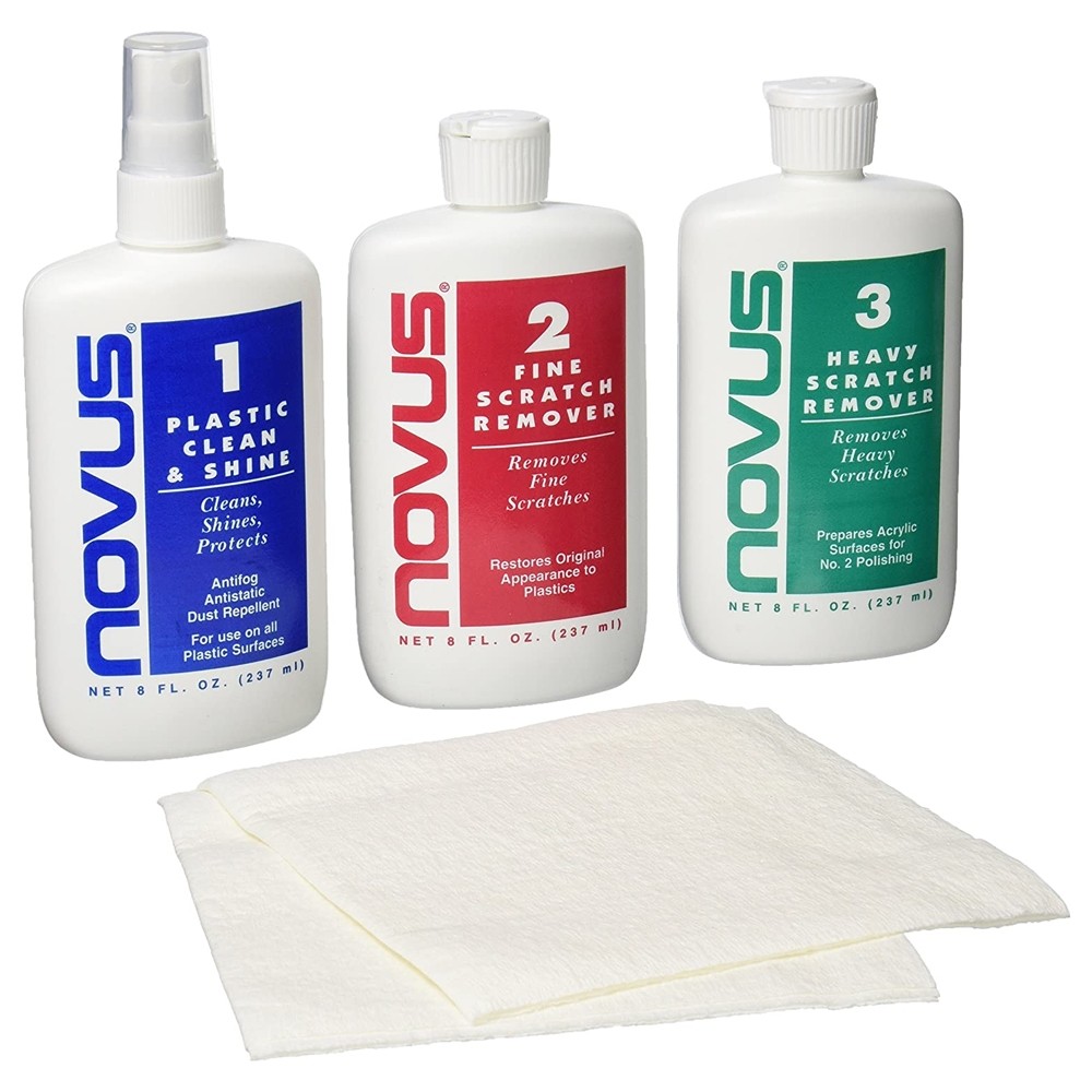 Novus® Plastic Polish System - 8 oz Kit