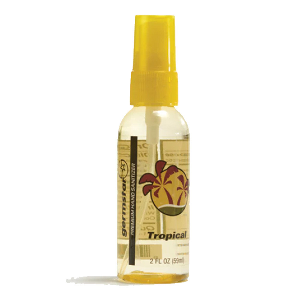 Germstar Tropical 2oz Spray Bottles - Countertop Retail Display