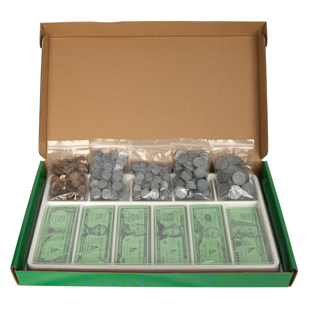 Play Money Kit - Realistic Coin and Bills - HERO