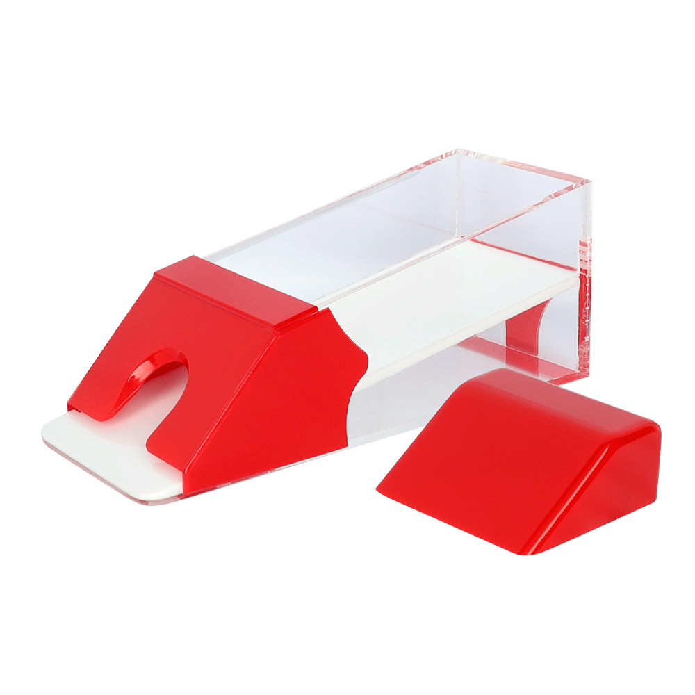 Blackjack Dealer Shoe, 4 Deck Capacity - Red Trim