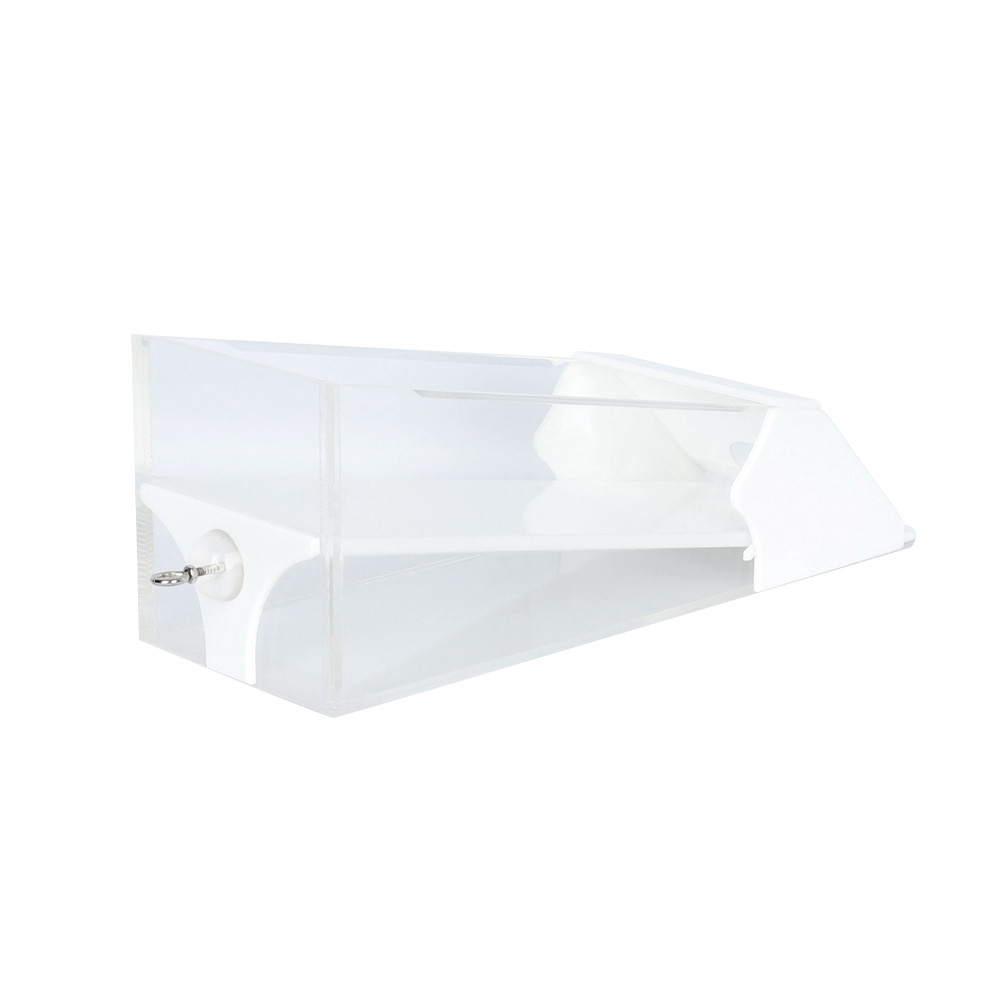 Blackjack Dealer Shoe, 4 Deck Capacity, White Trim