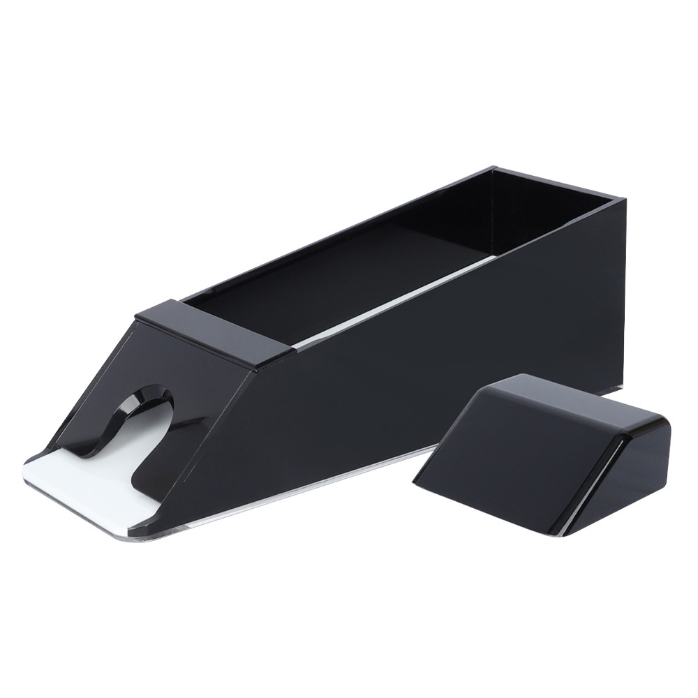 Blackjack Dealer Shoe, 6 Deck Capacity, Solid Black