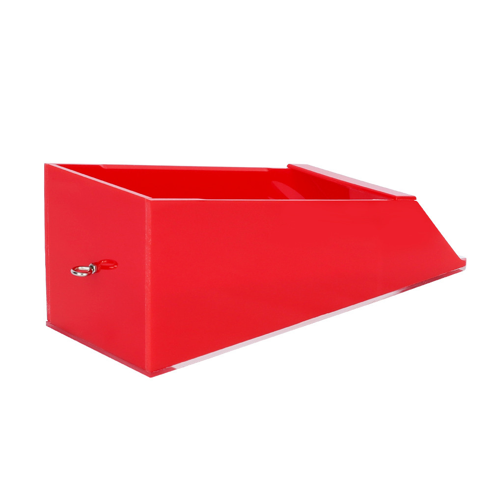 Blackjack Dealer Shoe, 6 Deck Capacity, Solid Red 