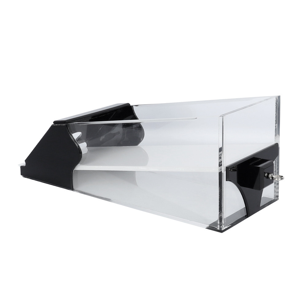 Blackjack Dealer Speed Shoe, 6 Deck Capacity, Black Trim