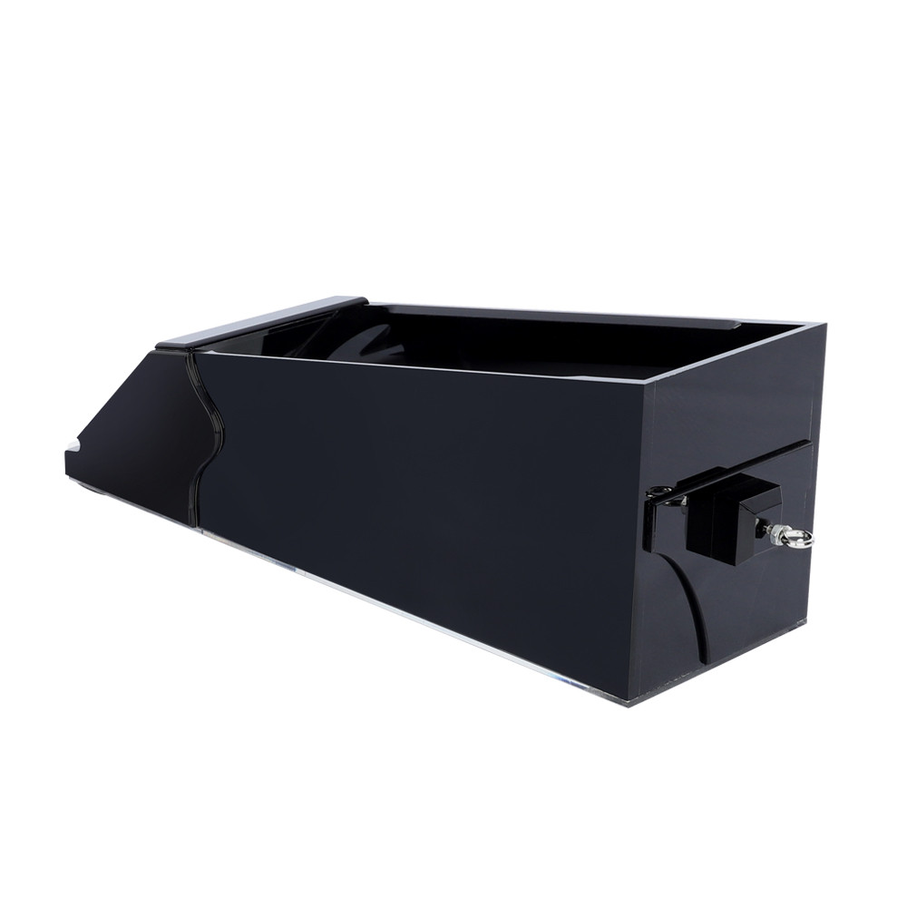 Blackjack Dealer Speed Shoe, 8 Deck Capacity, Solid Black