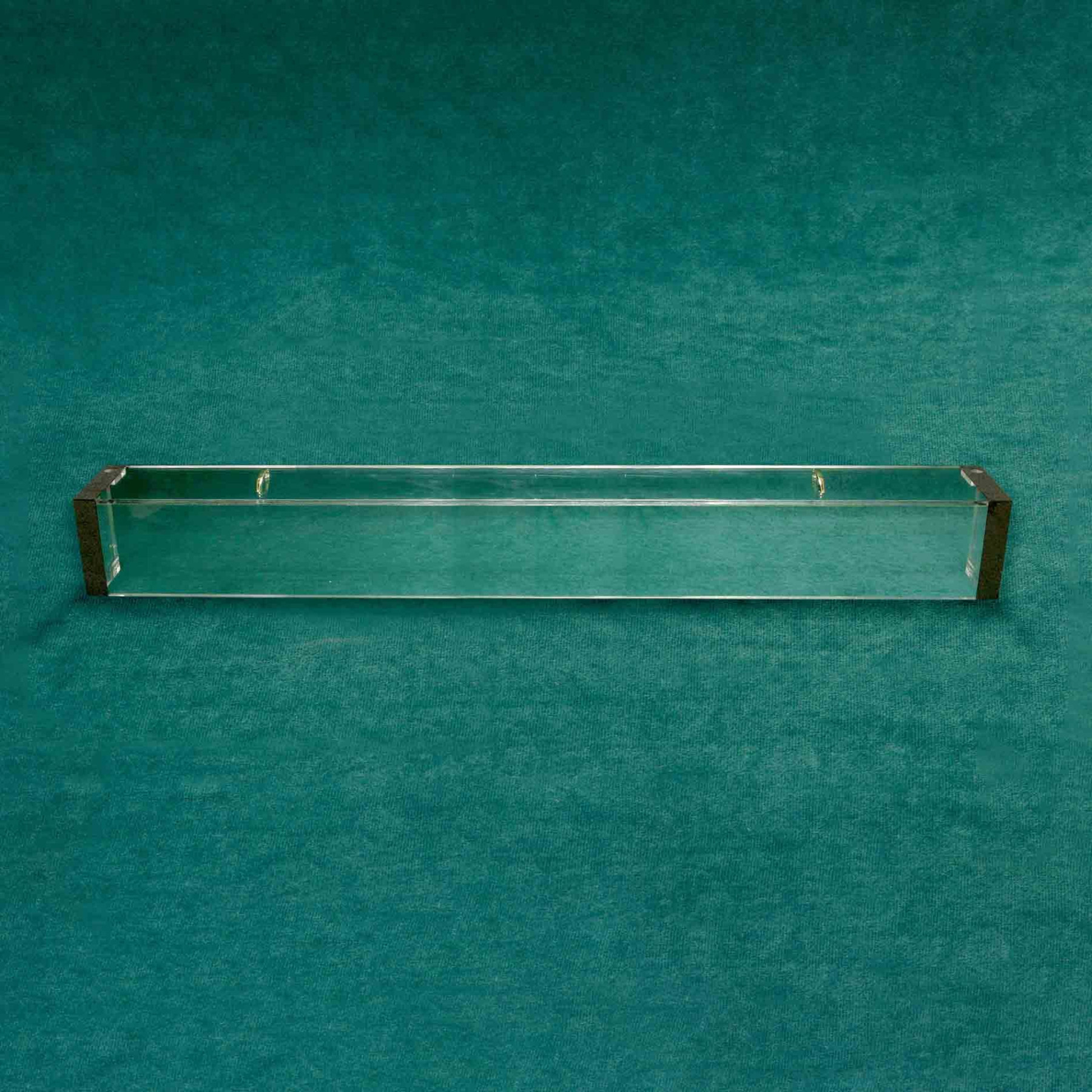 Acrylic Craps Bank Cover for 14 foot Table, 7-1/4W x 6-3/4H x 64-7/8L