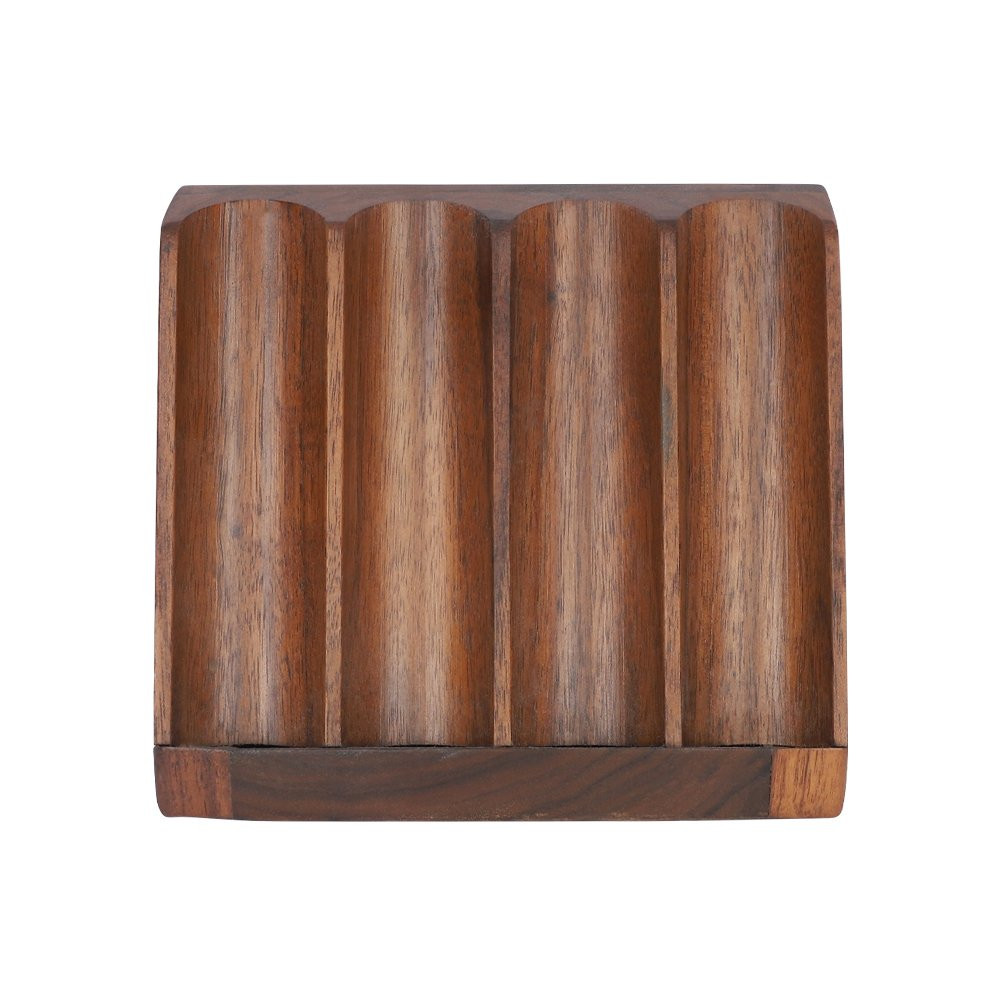 Wooden DTR Rack, 7W x 5-3/8H x 4-5/8D