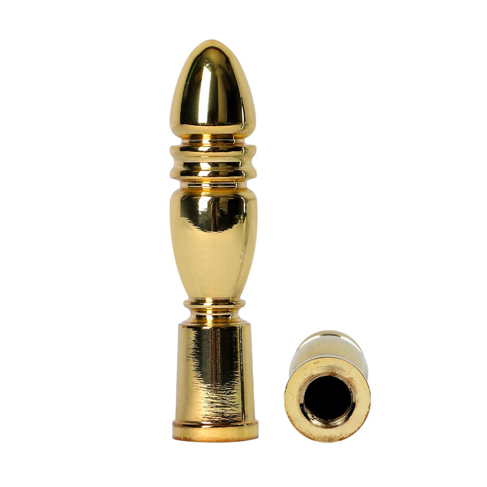 Brass Finials with Bullet Top