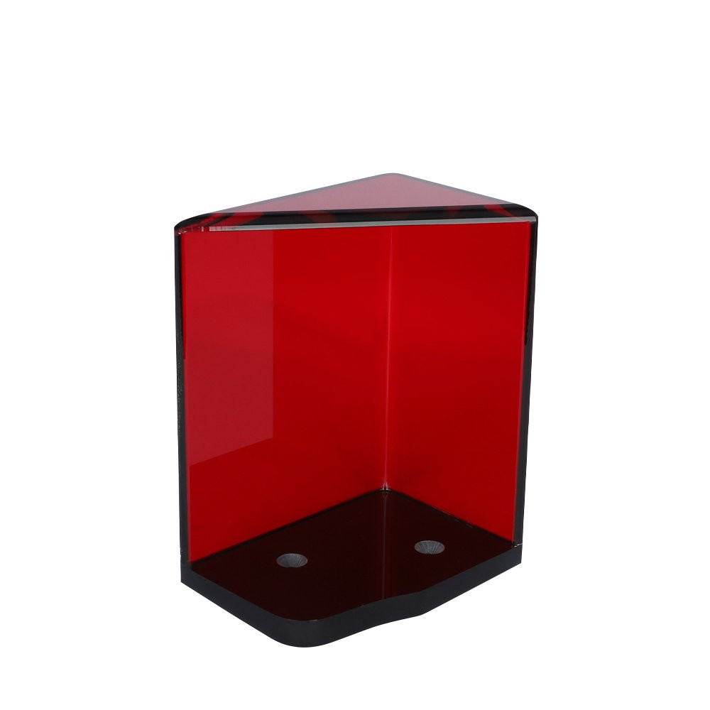 Discard Holder, 6 Deck Red, With Top, Size 3-3/4L x 2-3/4W x 4D