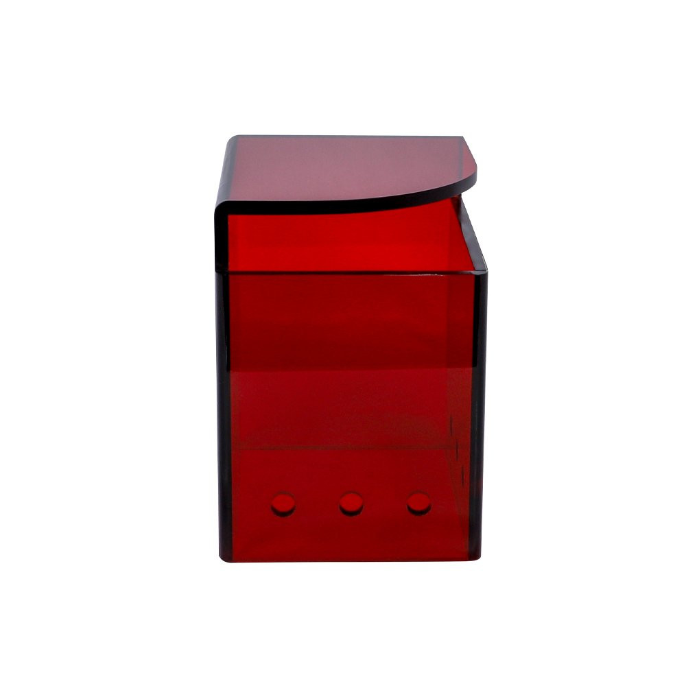 Discard Security Cover for 6 Deck Discard Holder, Color Red