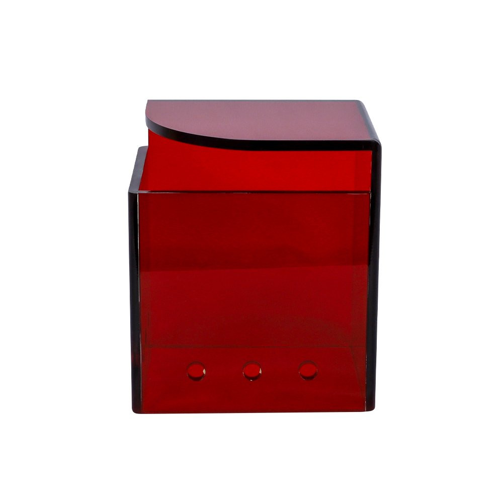 Discard Security Cover for 6 Deck Discard Holder, Color Red