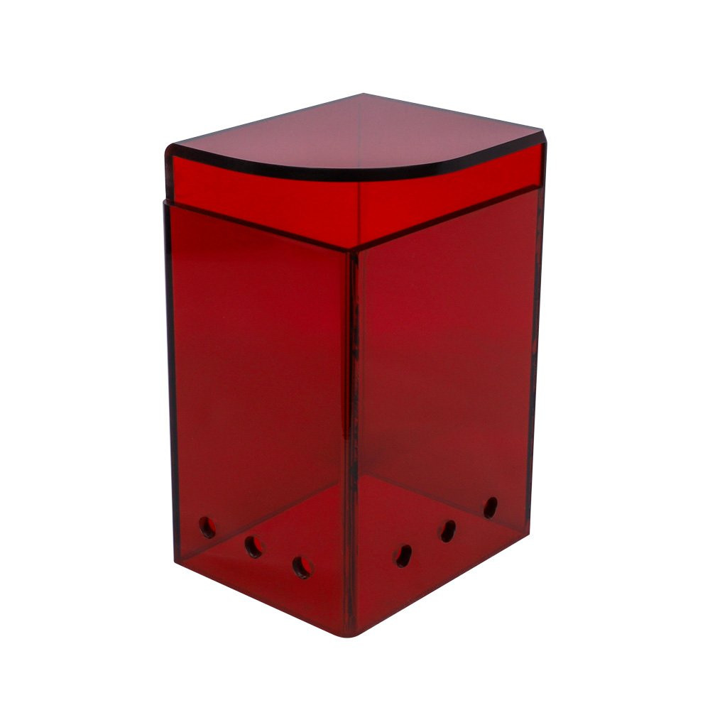 Discard Security Cover for 8 Deck Discard Holder, Color Red